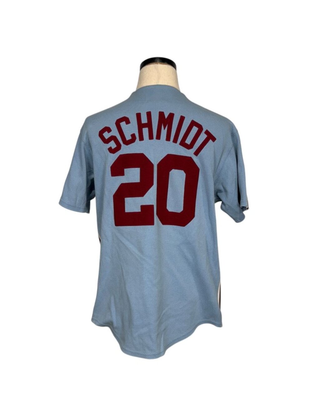 Philadelphia Phillies Mike Schmidt #20 Majestic Cooperstown Collection Blue L
